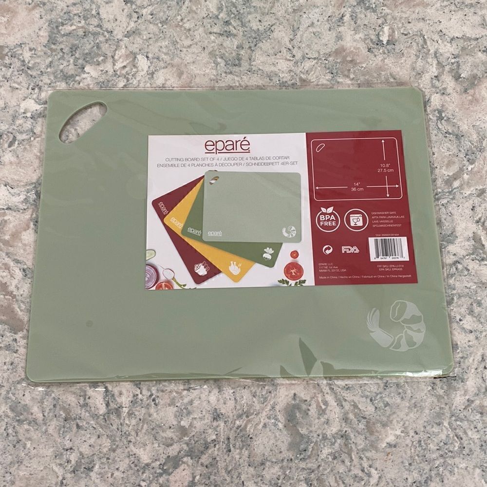 Epare  Brand Cutting Board Set of 4